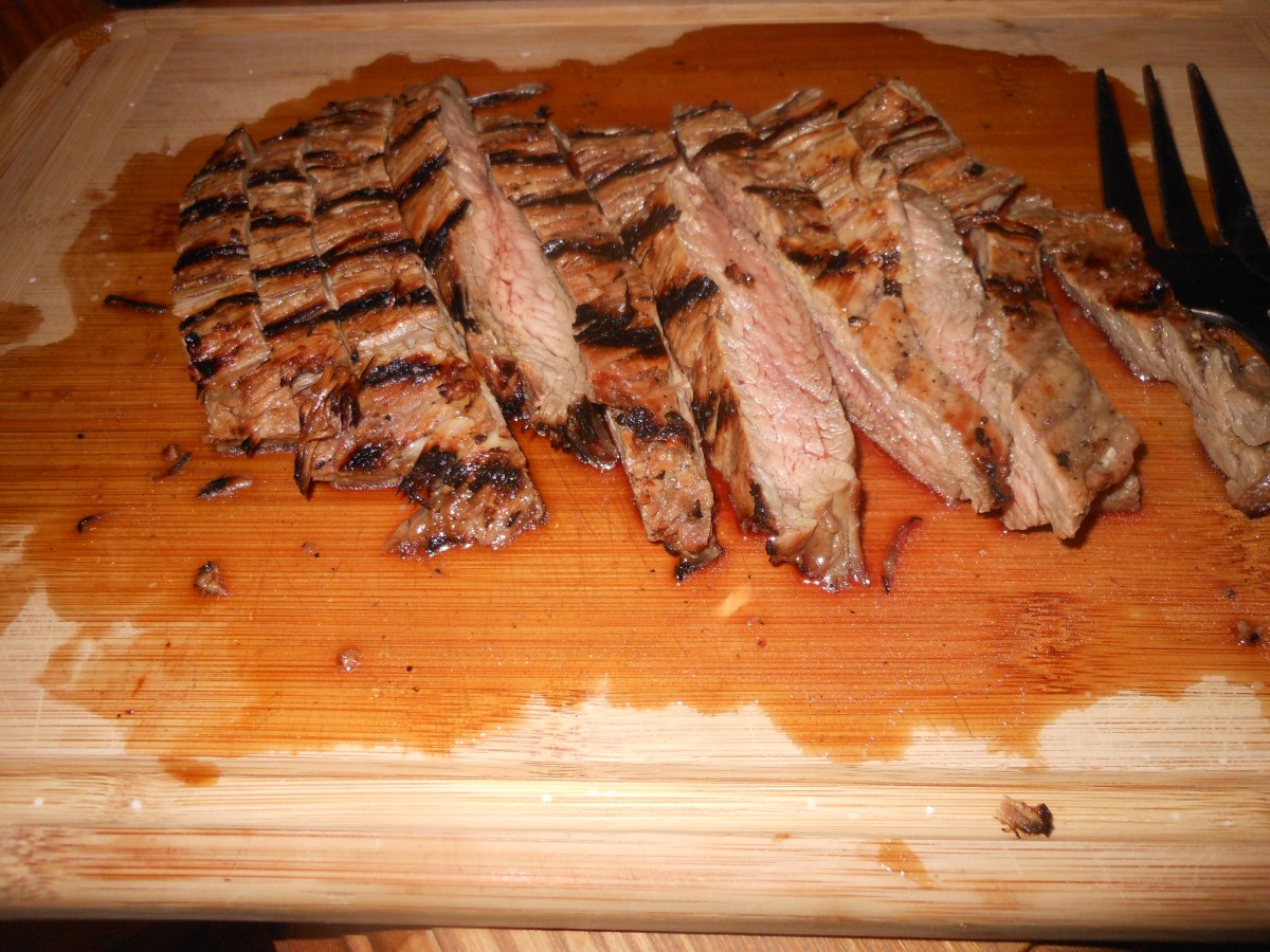 Flank Steak with Cola (Soda) Cooking with Candi