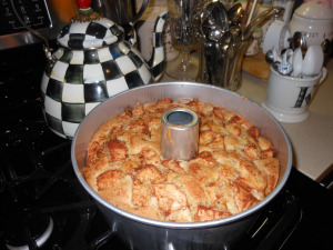 Finished Product Apple Cake